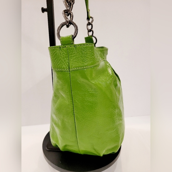 HOBO International Lime Green Patent Leathet - Picture 5 of 9